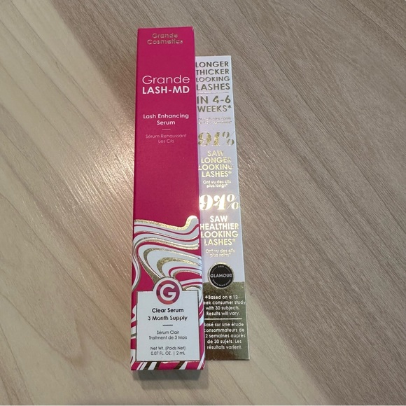 New in Box Grande Lash MD Lash Enhancing Serum 3 month Supply